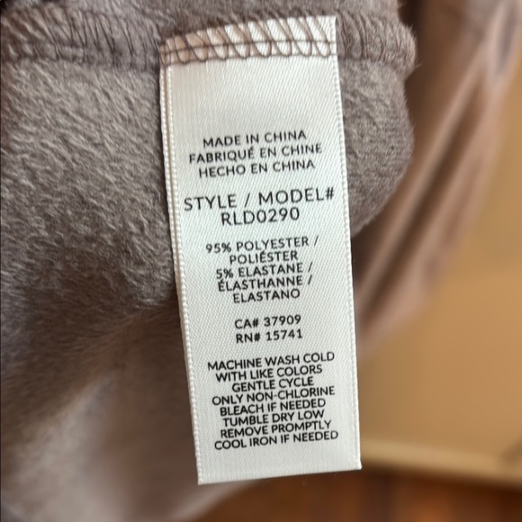 Splendid taupe super soft robe! L/XL - Picture 5 of 5